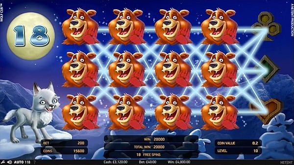 Wolf cub online slot